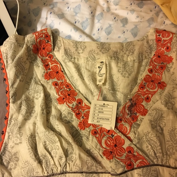 New Anthropologie Floreat Wafuku Top Kimono - Picture 4 of 5